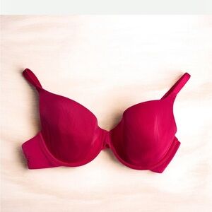 Ekouaer bra lined Elegant Pink size 38c adjustable straps